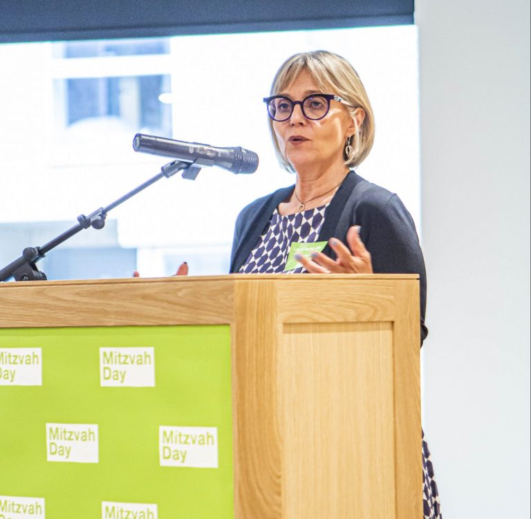 Laura Marks CBE launches Mitzvah Day