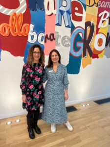 Event hosts Kim Davidson and Joanna Sadie