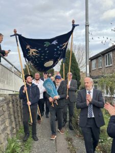Chigwell Synagogue Torah parade