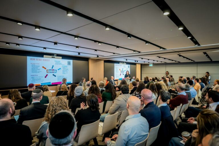 The packed New Year New Career event