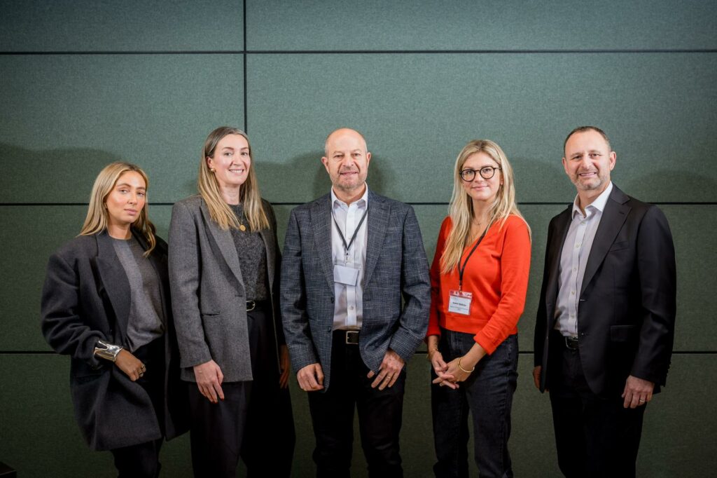 'What I look for in a candidate?' panel of employers and recruiters - Charlotte Collins (host), Amy Clyne, David Freedman, Eszter Bobvos and Adam Bloch