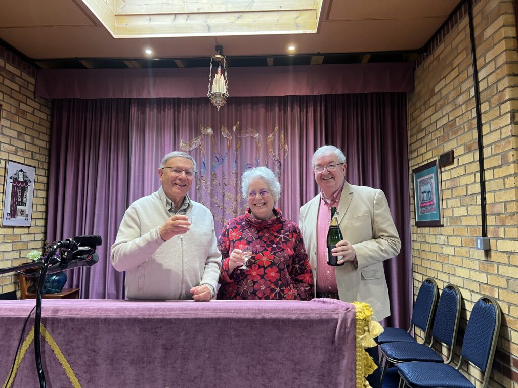 Stan Keller, Rabbi Irit Shillor and Jon Kaye
