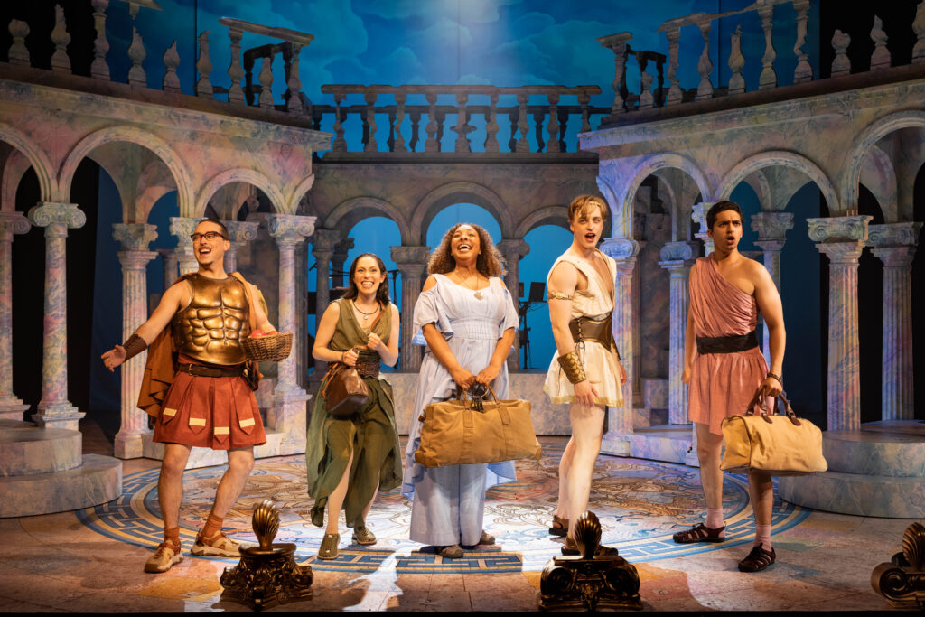 MP, CMH, MJ, JS, LL in Thespians - Photos by Mark Senior