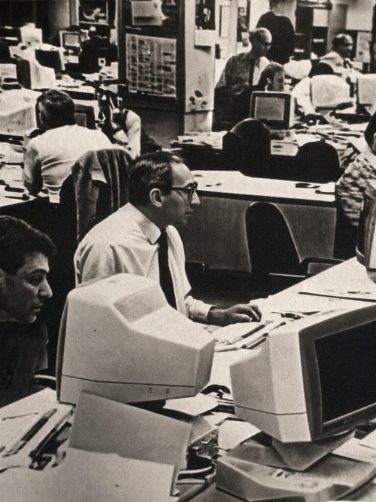 Manny during his time at the Evening Standard