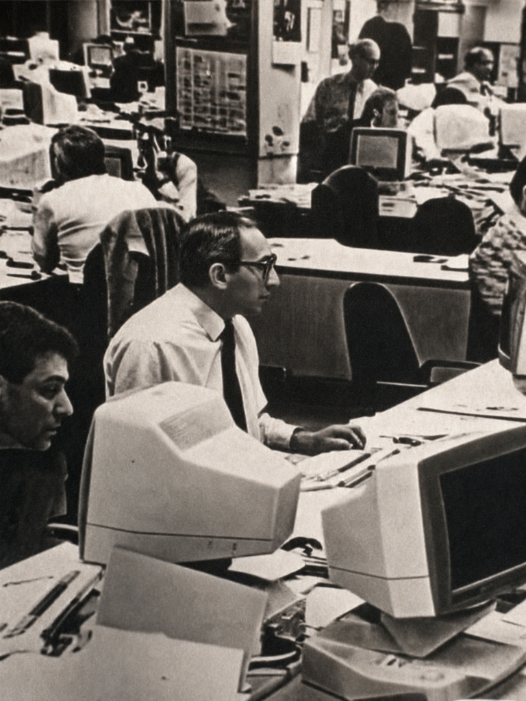 Manny during his time at the Evening Standard