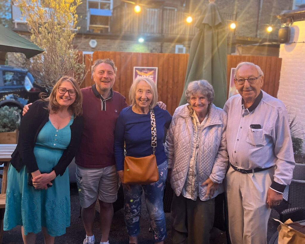 The EJN editorial team of (L-R) Micaela, Simon, Linda, Pat and Manny